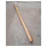 Plastic shipping tube. 75ins.