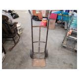 Two wheel hand cart. Solid wheels.