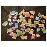 Postage stamps from Israel