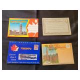 Souvenir photo folders from Canada