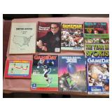 Assorted magazines.