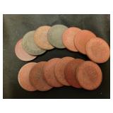 Plastic tokens