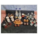 Salt and pepper shaker collection