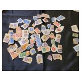 Postage stamps from England and Ireland