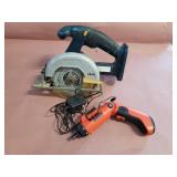 Ryobi 18v circular saw. No battery. untested