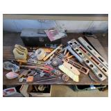 Tool box and assorted tools in one tote