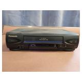 Panasonic Omnivision VHS player. Powers up.
