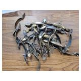 Brass cabinet handles
