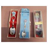 Collectors spoons. In original boxes