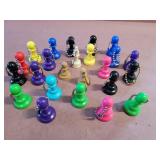 Chess piece keychains