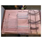 Wire shower baskets