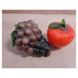 Glass fruit