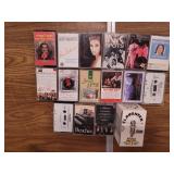 Assorted cassettes of various artists