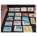 Assorted postcards