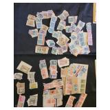 Postage stamps from South American countries