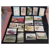 Assorted postcards