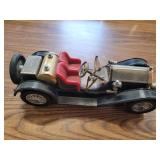 Waxo battery operated roadster. Untested. 10ins.
