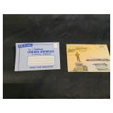 Fold-a-letter and souvenir photo folder from