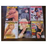 Penthouse magazine. Assorted issues