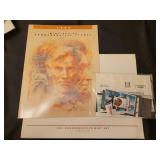U.S. Commemorative 1986 mint postage stamp set