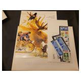 U.S. Commemorative 1987 mint postage stamp set