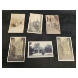 Black and white postcards of New York city