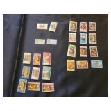 Postage stamps from various Island Nations