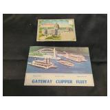 Large Postcard and souvenir photo folder from