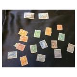 Postage stamps from Newfoundland and Saint