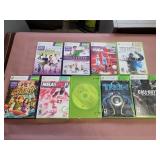 XBOX 360 games. Untested.
