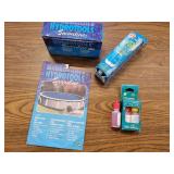 Pool repair kit and chemicals