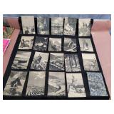 Black and white postcards