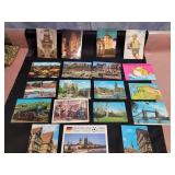 Assorted postcards