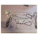 Costume jewelry necklaces