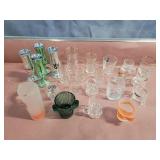 Assorted shot glasses
