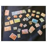 Postage stamps from Russia