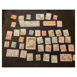 Postage stamps from Italy