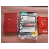Automotive and engine repair manuals