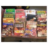 Assorted cook books