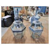 Electric lantern porch lights