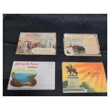 Souvenir photo folders.