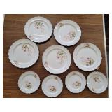 W.S. George "Lido" dinner and dessert plates
