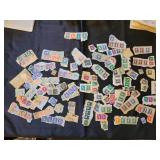 Postage stamps from European countries