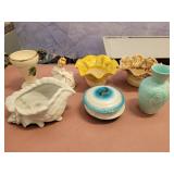 Ceramic planters and vases.