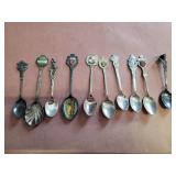 Collectors spoons of European cities and