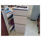 Two piece file drawer cabinet. 36x18ï¿½x15. No top.