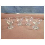 Sherbet cups. 3ï¿½ins.