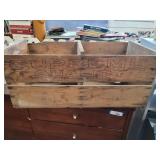 Wood crate. 12x26x12.