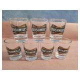 Bushmills shot glasses