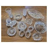 Glass dishes and trays